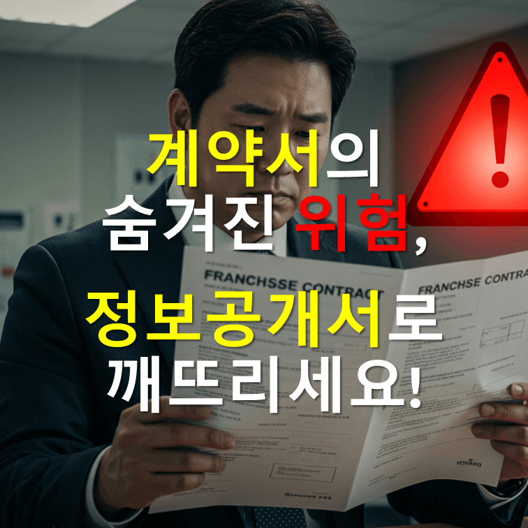 '월매출 뻥튀기'에 속지 마세요! 정보공개서로 3배 배상 받는 법, 가맹거래사의 해설