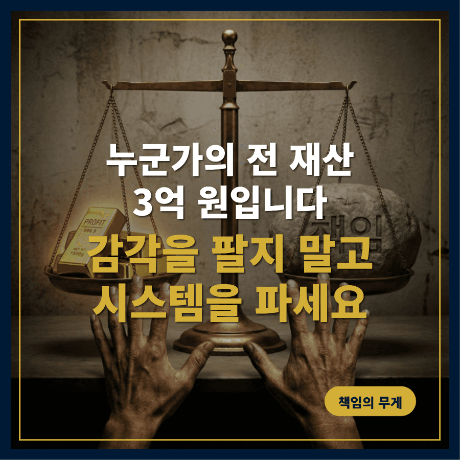 "누군가의 전 재산 3억입니다" 박재우 대표가 던진 가맹본부의 자격