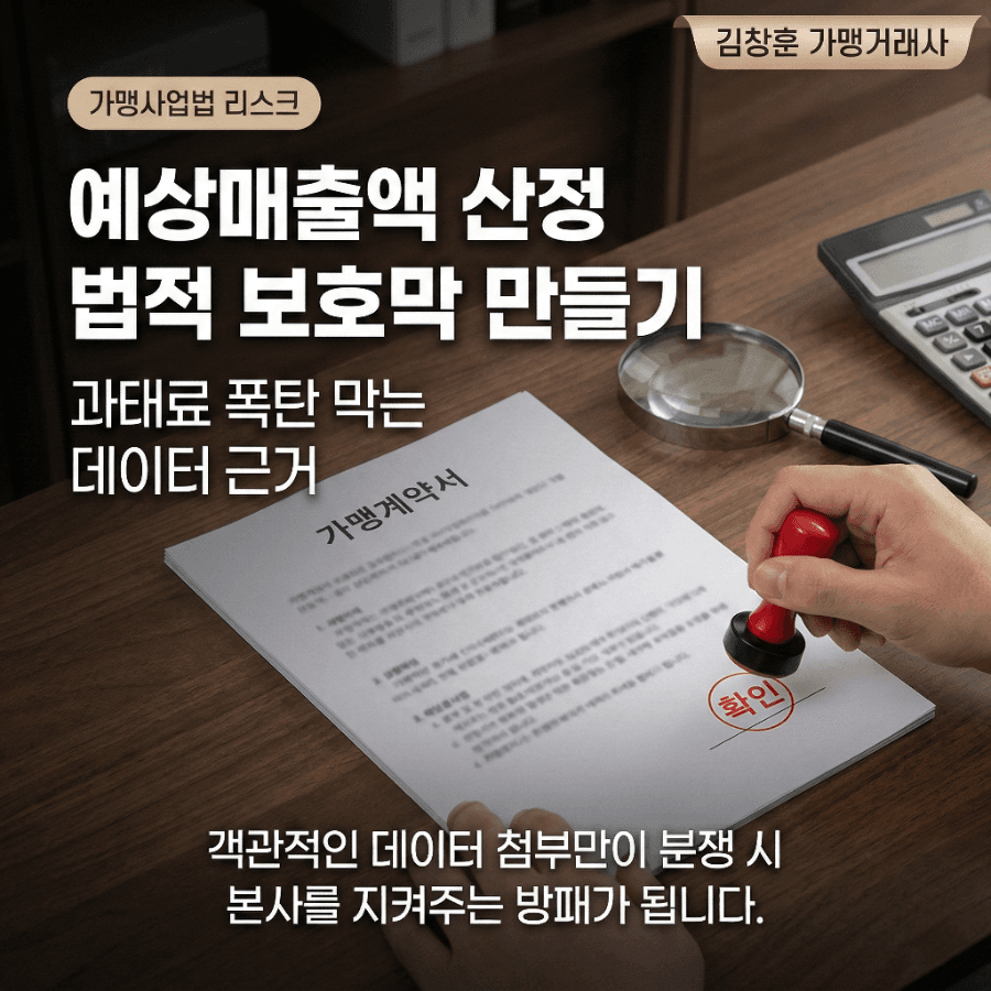 "대표님, 저 폐업할래요" 소리 듣기 싫다면? (가맹점 예상매출액의 진실)