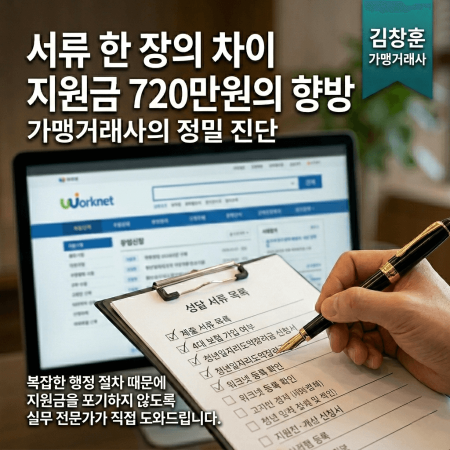 프랜차이즈 알바 고용지원금: 청년 월 60만·고령자 40만 받는 필수 조건