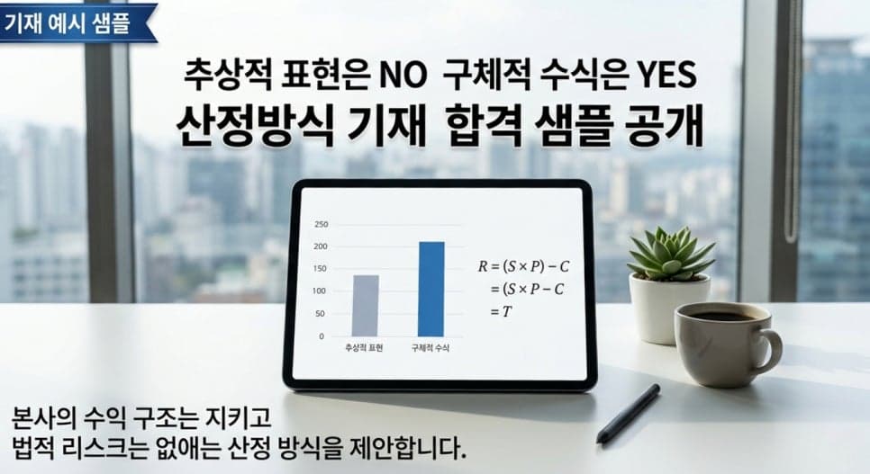 2026 공정위 단속 1순위? 필수품목 산정방식 기재 예시와 실무 팁