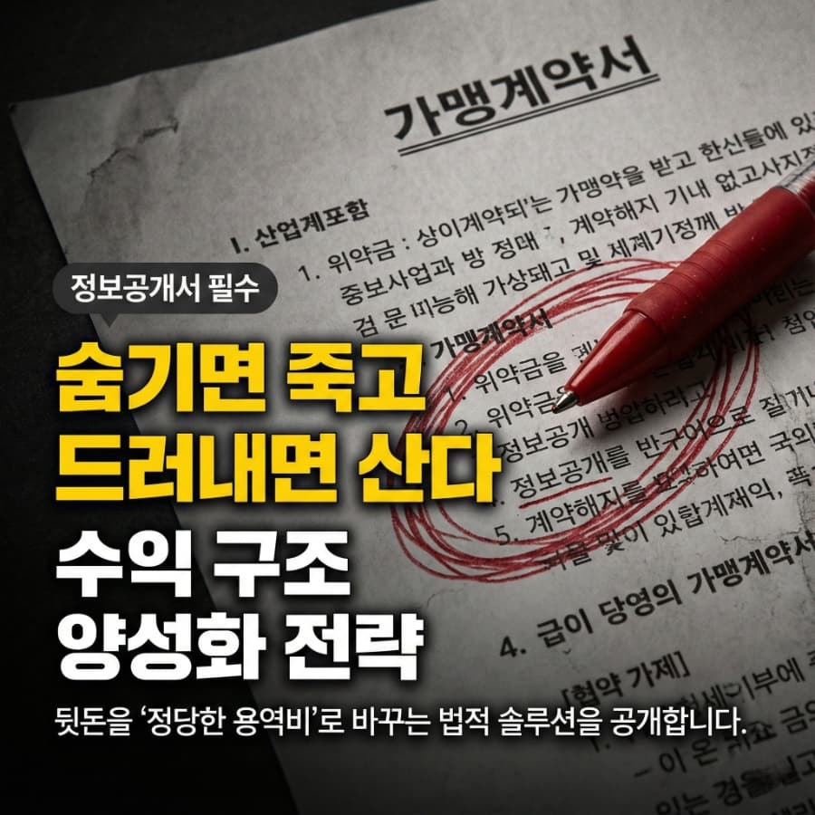 2026년 가맹사업법 개정, 프랜차이즈 본사가 당장 준비할 3가지 (리베이트 공개)