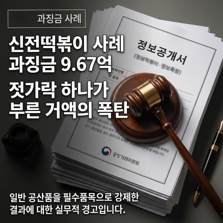공정위 4.24 직권조사팀 출범 D-2! 신전떡 9.7억 폭탄 피하는 3가지 체크